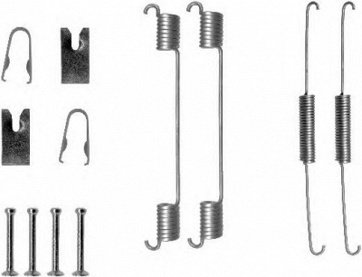 HELLA PAGID 8dz355200541 -  Комплектующие, тормозная колодка